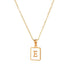 Cube Fritillaria Pendant Necklace